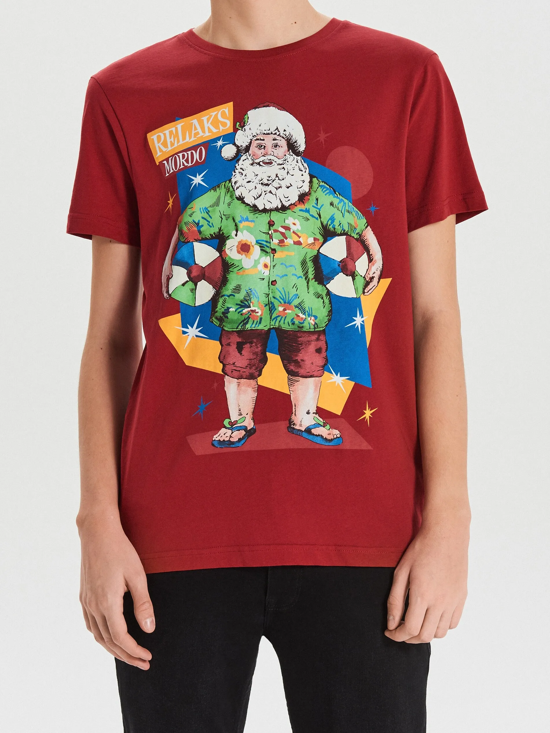 Tricou CROPP Christmas photo 0