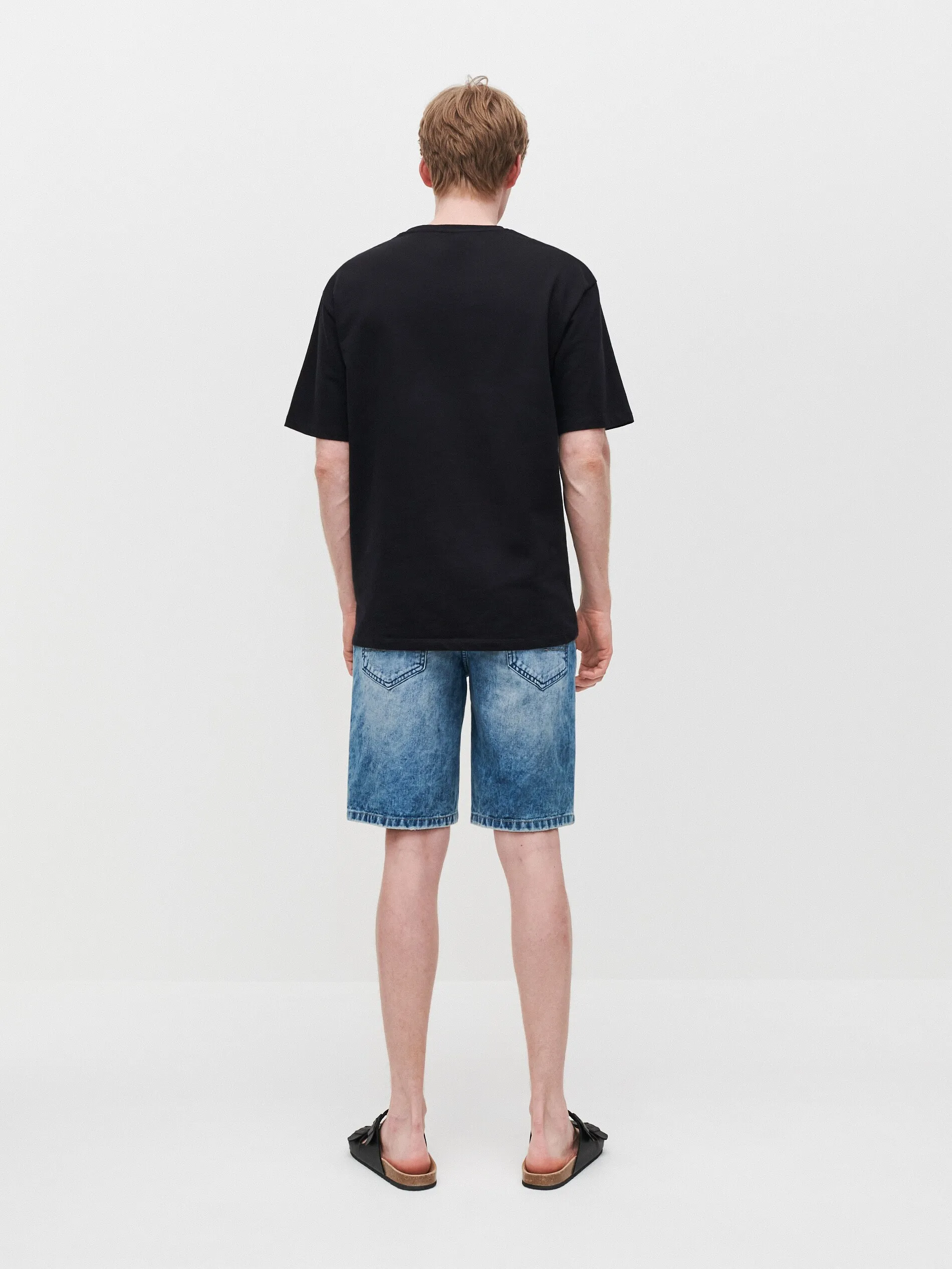 Șorți DENIM Reserved Casual photo 2