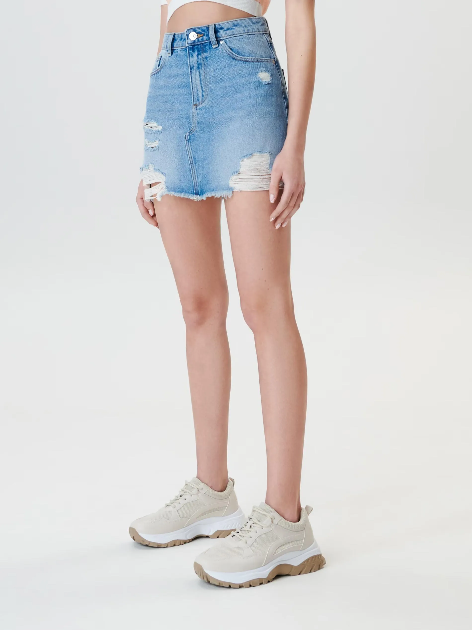 Fustă DENIM Sinsay Casual photo 0
