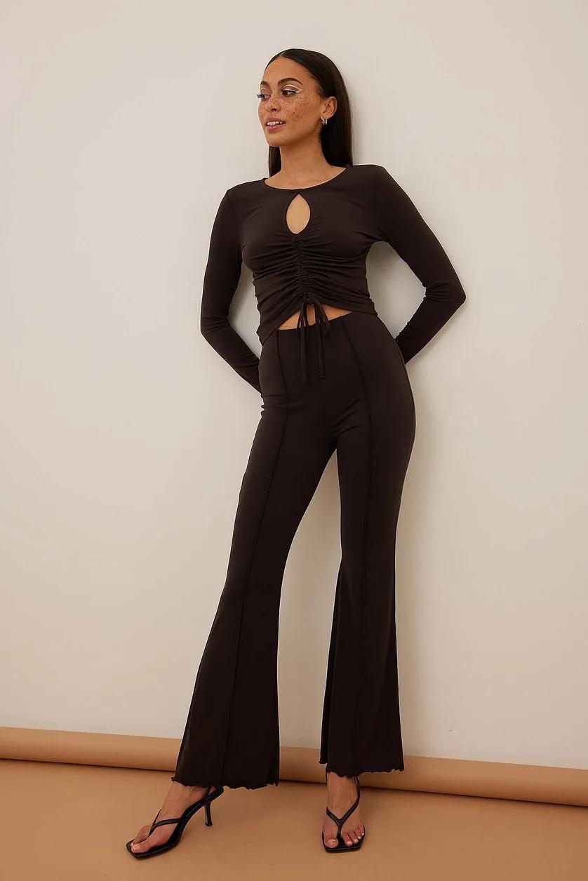 Pantaloni NA-KD Casual photo