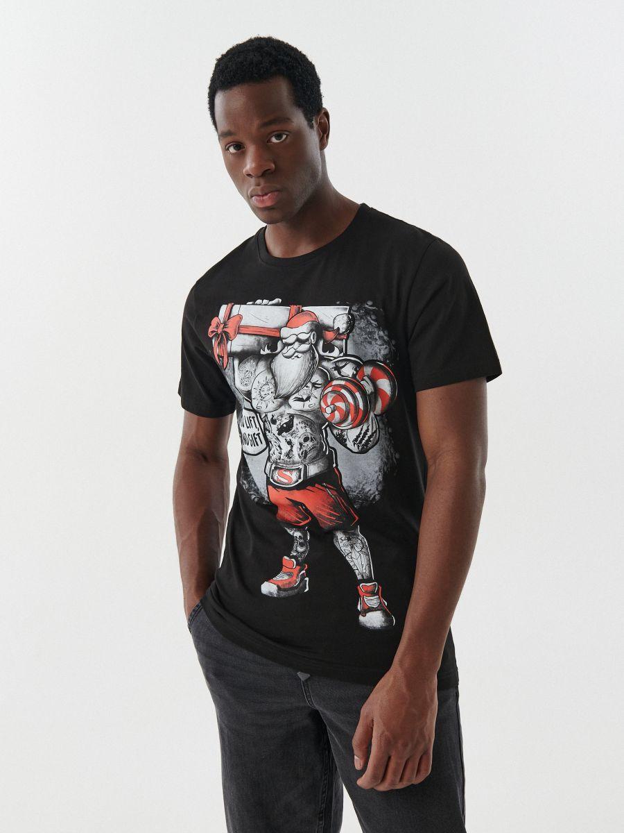 Tricou CROPP Christmas photo