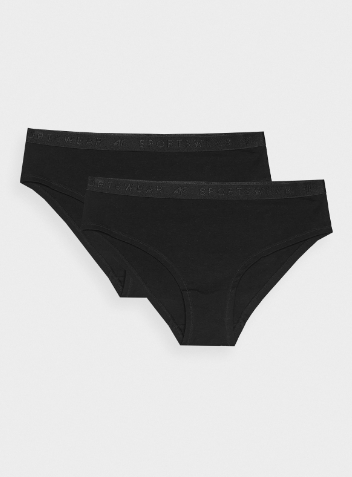 Lenjerie bikini (2-pack) pentru femei - neagră -  Mărimea M photo