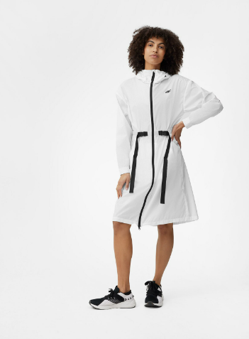 Women's urban coat - White - Size XS photo