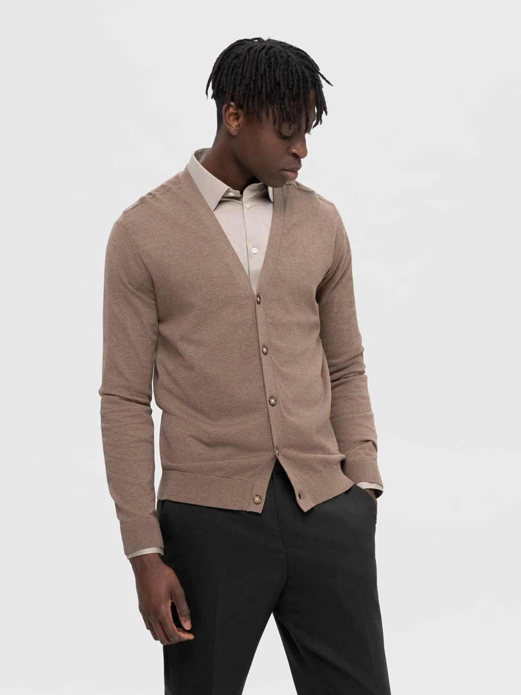 Cardigan Selected Homme Mid season photo