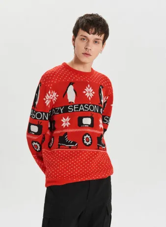 Pulover CROPP Christmas photo