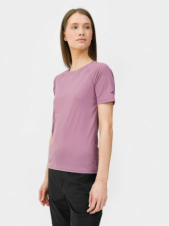 product Women's quick-drying cycling T-shirt  - violet - Size XS