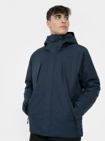 Men's ski jacket 8,000 membrane - navy blue - Size S photo