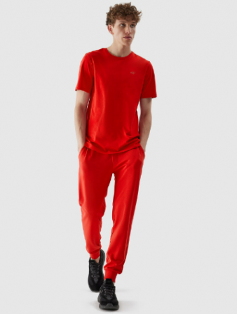 product Men's joggers sweatpants - Red - Size S