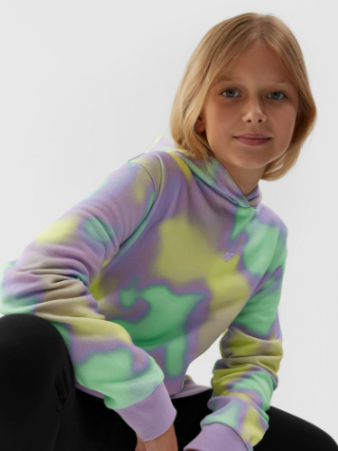 product Girl's pullover hoodie - multicolour - Size 122