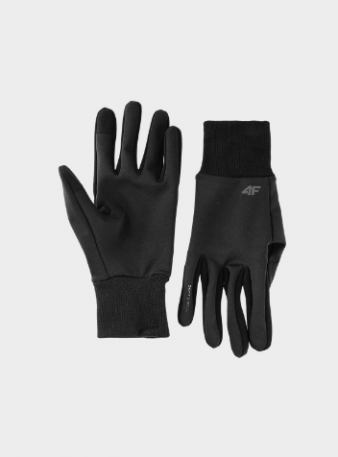 Mănuși softshell Touch Screen unisex - negre -  Mărimea XS photo