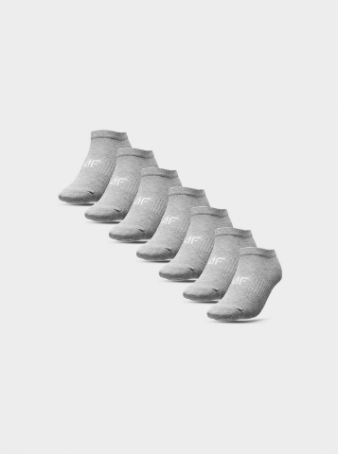 Women's casual ankle socks (7-pack) - grey - Size 39-42 photo