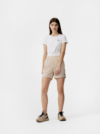 product Women's 4WayStretch trekking shorts - Beige - Size XS